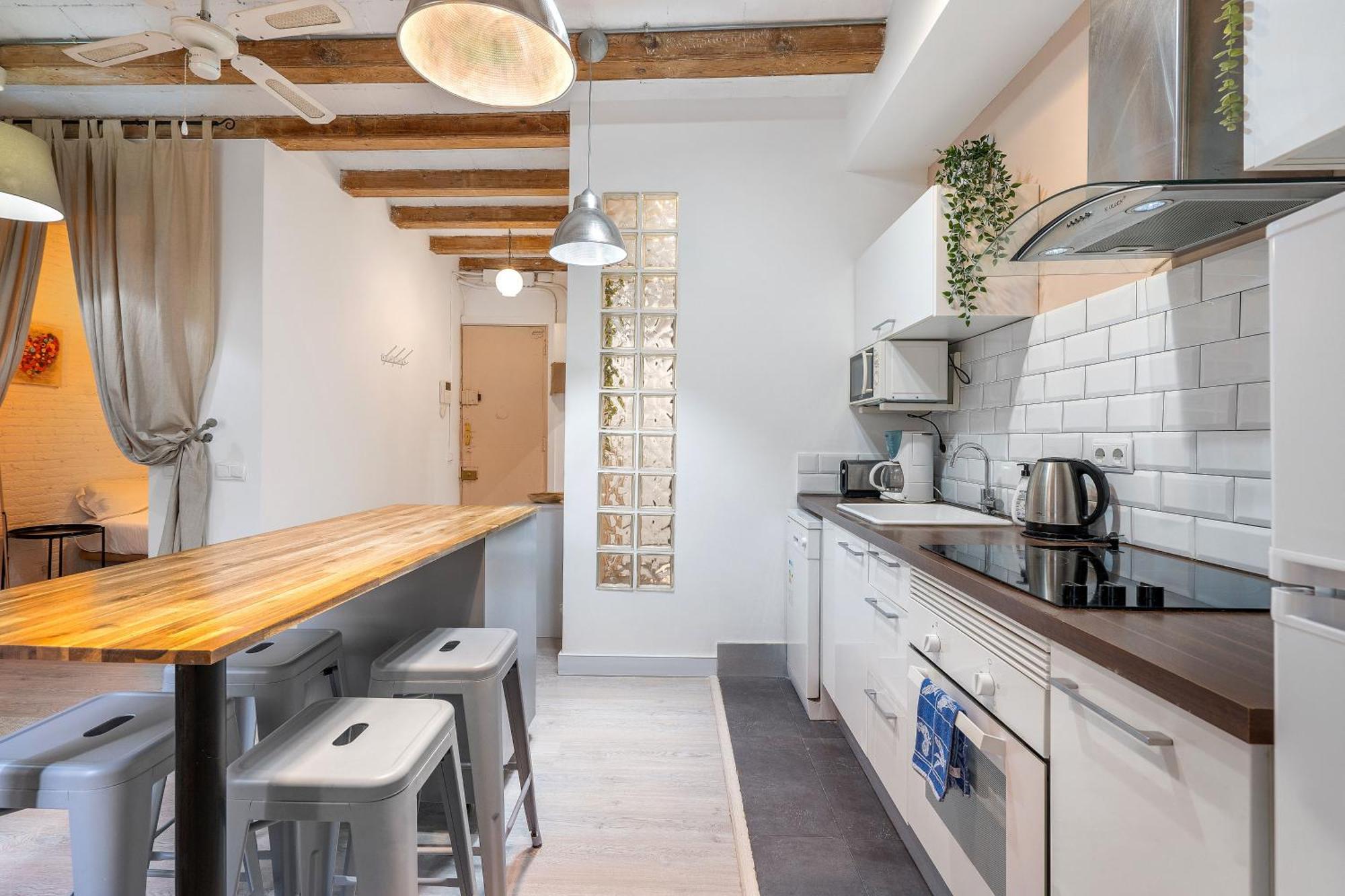 Ferienwohnung Fridays Flats Retro Chic In Poble Sec Barcelona Exterior foto